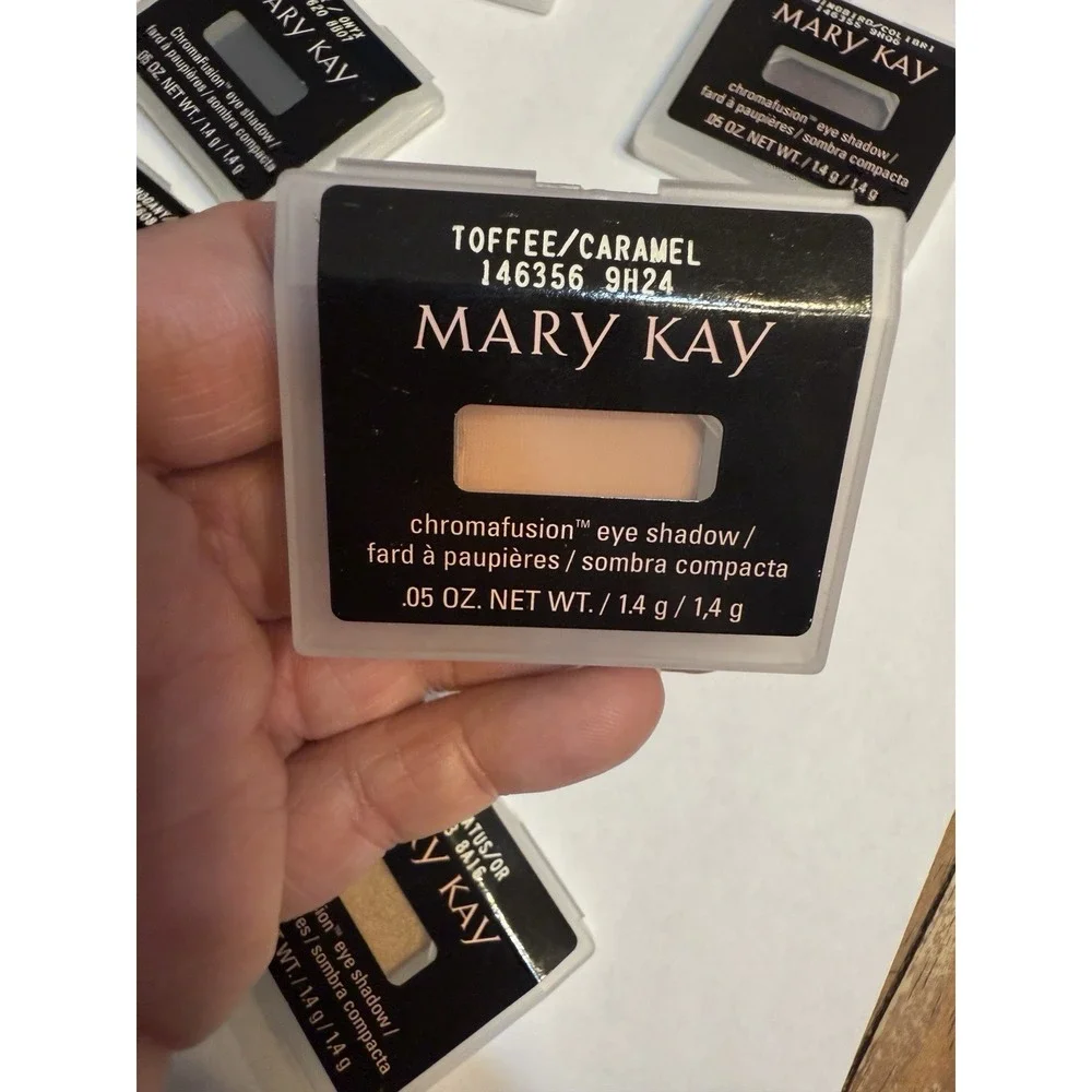 Lot of 7 New Mary Kay MAHOGANY Chromafusion‎ Eye Shadow Full Size NEW
